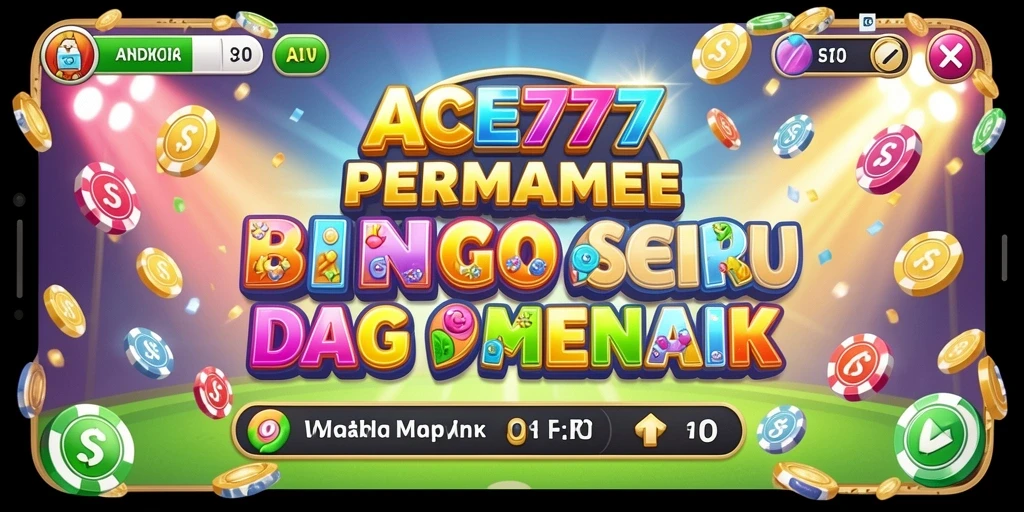 Tampilan gameplay seru pada permainan Bingo ACE777.