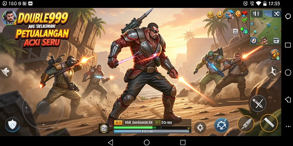 Gameplay aksi mendebarkan dengan grafis yang memukau.
