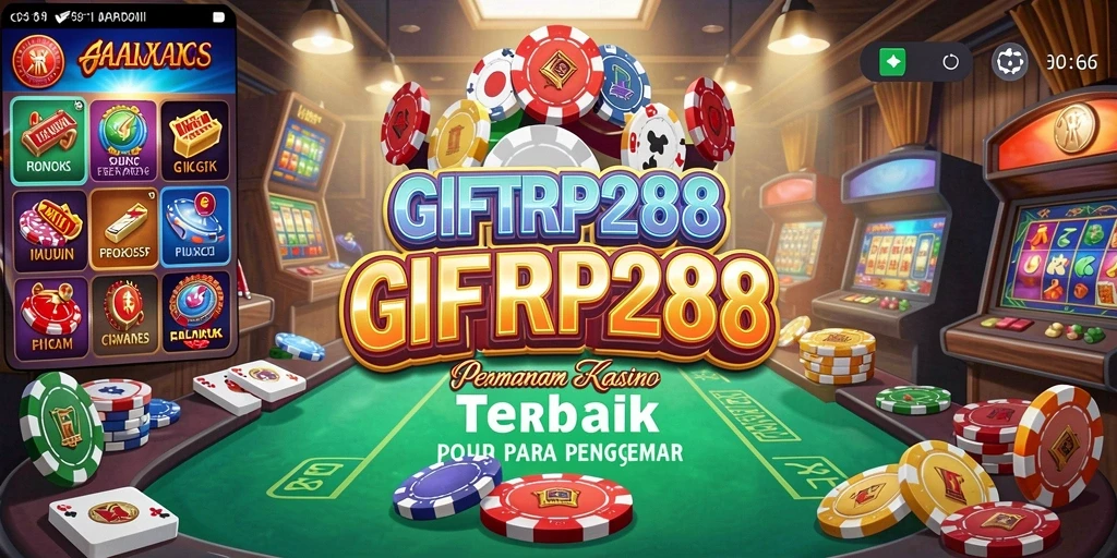 Tampilan gameplay kasino yang menarik di GIFTRP288.