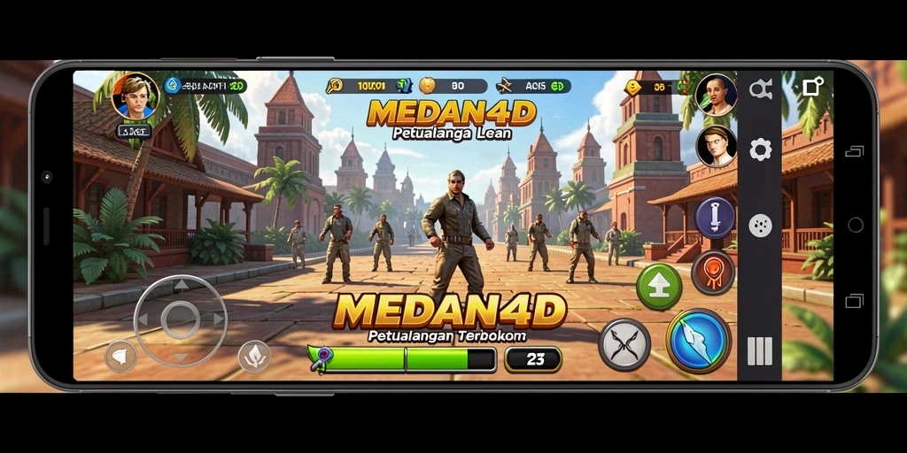 Gameplay seru di dunia terbuka MEDAN4D dengan eksplorasi tanpa batas.