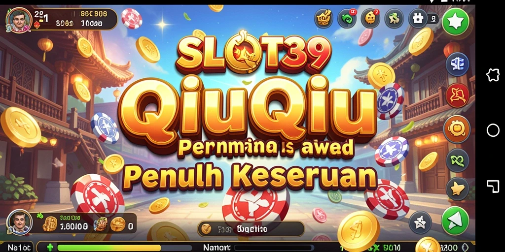 Tampilan menarik saat bermain QiuQiu di SLOT39.
