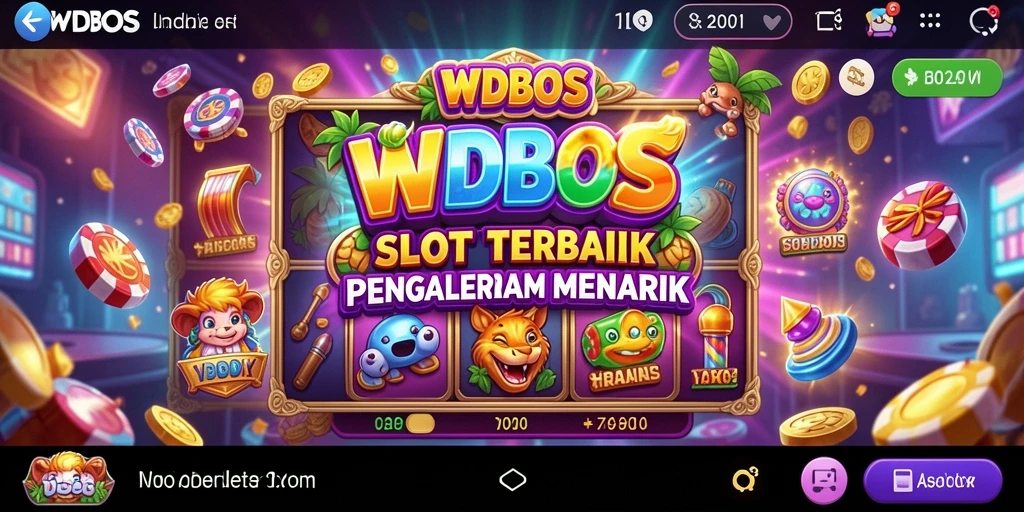 Tampilan gameplay menarik dari WDBOS dengan tema Slot yang beragam.